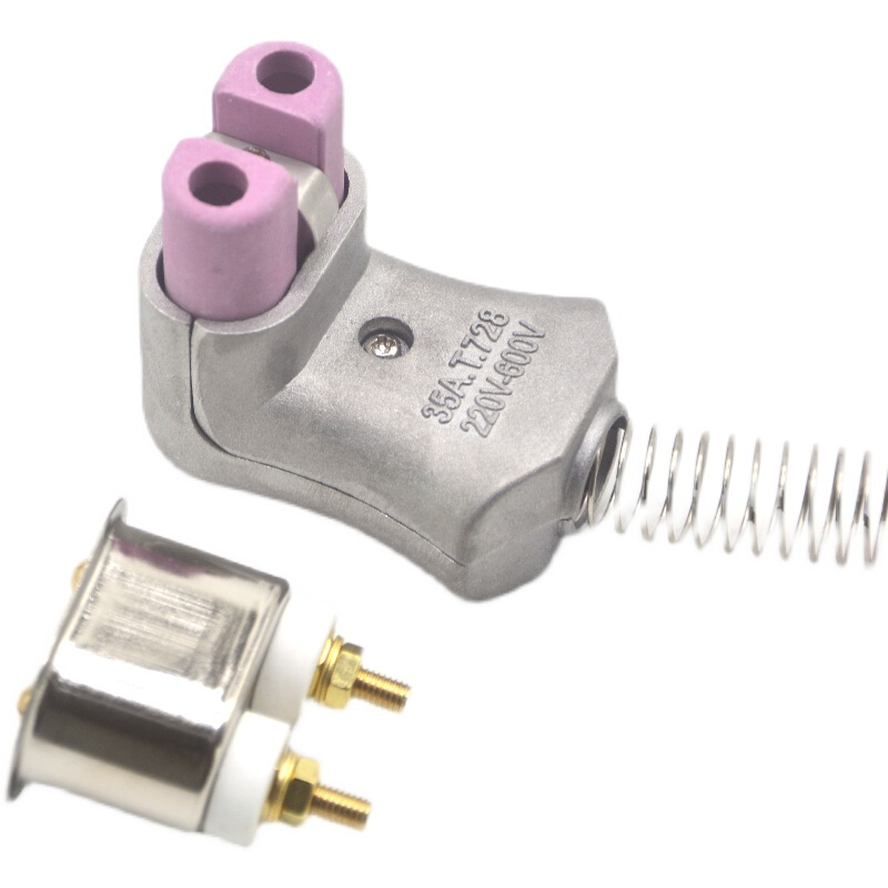 。T728耐高温铝合金插头插座