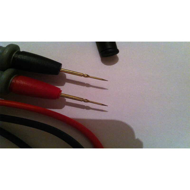 热销。青岛硅胶线万用表笔 柔软低内阻表笔线 特尖细万用表笔线特