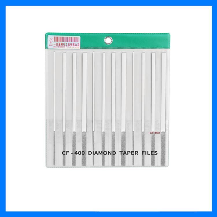 台湾一品合金锉CF-400钻石大平斜金属模具打磨细齿金刚石扁平锉刀