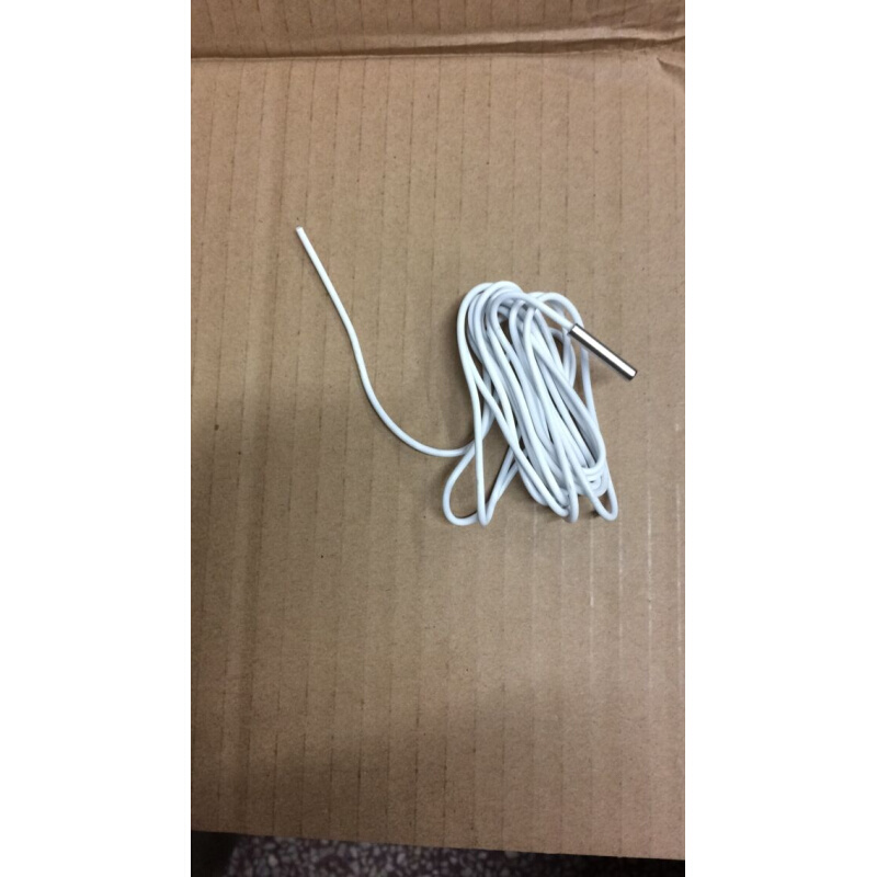 。进口NTC传感器 温度传感器 金属探头粗3mm 线长2m 精创STC温控