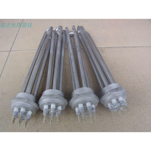 。1.5寸实心不锈钢头304/316/三组加热管/发热管 220V /380V