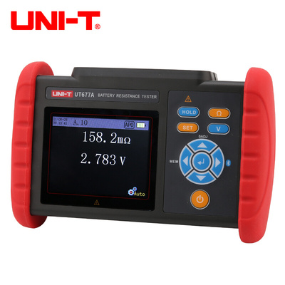 。优利德UT677A高精度电池内阻测试仪电压温度蓄电池锂电池内阻检