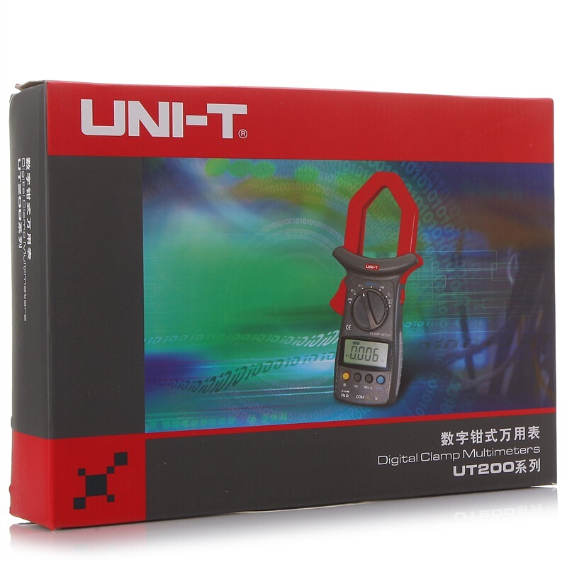 。深圳 优利德 UT205 数字 钳形表 万用表 正品保障 UT205
