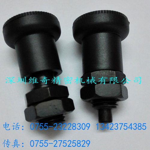 。旋钮柱塞替用PXSA12 PXRK12短型螺纹复位型/卡锁型分度器柱塞