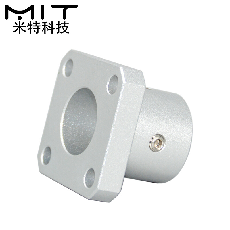 。STHSB钢制导向轴支座ATHS方法兰型轴承座固定支撑座轴通孔支架