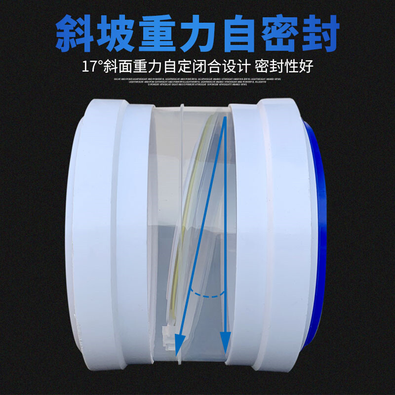 。厨房油烟机管道止逆阀160PVC管烟道止回阀通用排烟口防烟宝防返