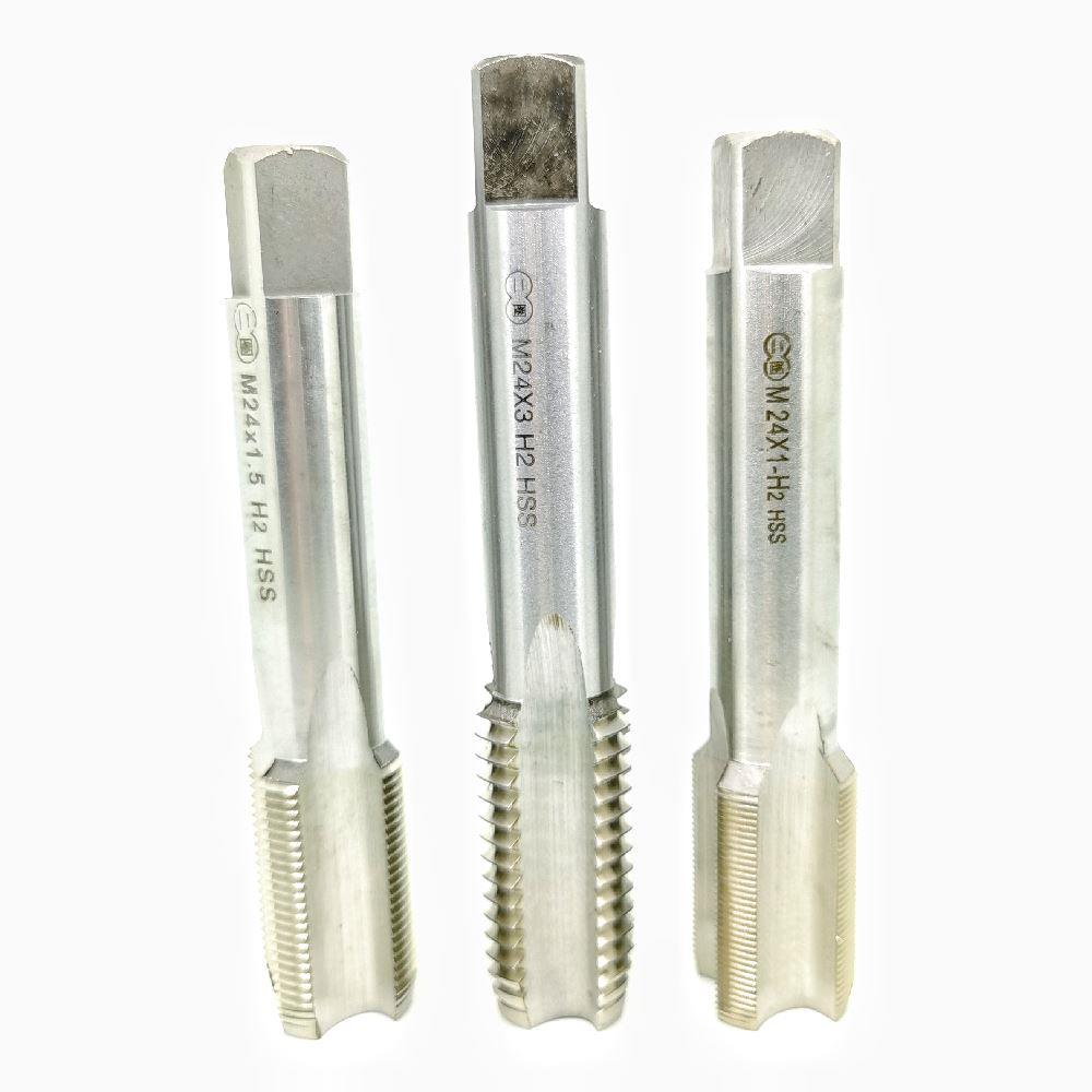 二圈机用丝锥丝攻直槽M22M23M24x2 1.75 1.5 1.25 1 0.75 0.5细牙