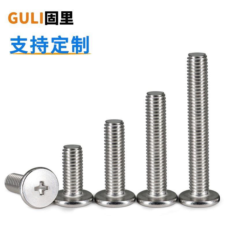 304不锈钢大平头螺丝扁平头电脑螺钉薄头十字CM螺丝M2M3M4M5M6