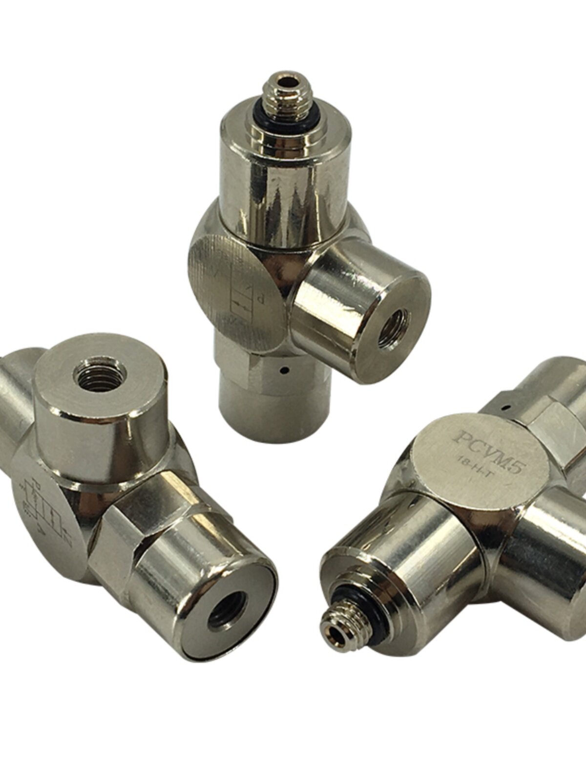 翊云气动空气诱导止回阀金属接头 pcvm5 pcv06 pcv08 pcv10 pcv15