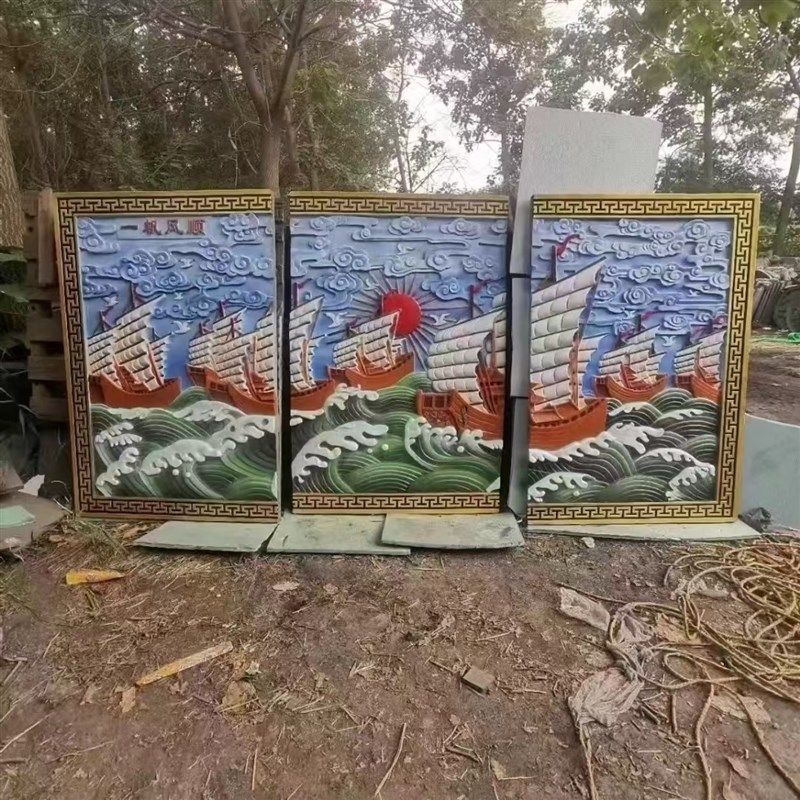 大幅砖雕古建浮雕四合院仿古砖雕影壁墙挂件迎客松百福图砖雕浮雕,基础建材,砖雕,淘宝优惠券,粉丝福利购,淘宝优惠卷