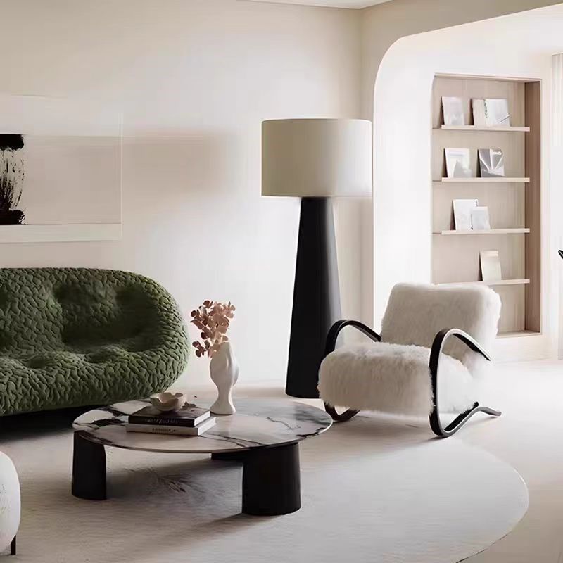 中古风落地灯覆古设计师款卧室灯意式极简客厅沙发旁边装饰气氛灯