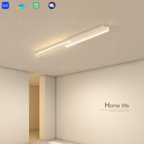 简约现代led吸顶灯长条灯阳台灯客厅卧室灯过道走廊2025新款灯具