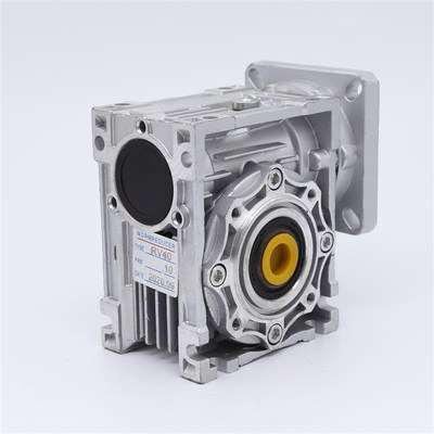 RV涡轮蜗轮蜗杆立式减速机小型步进伺服带电机齿轮箱减速器变速