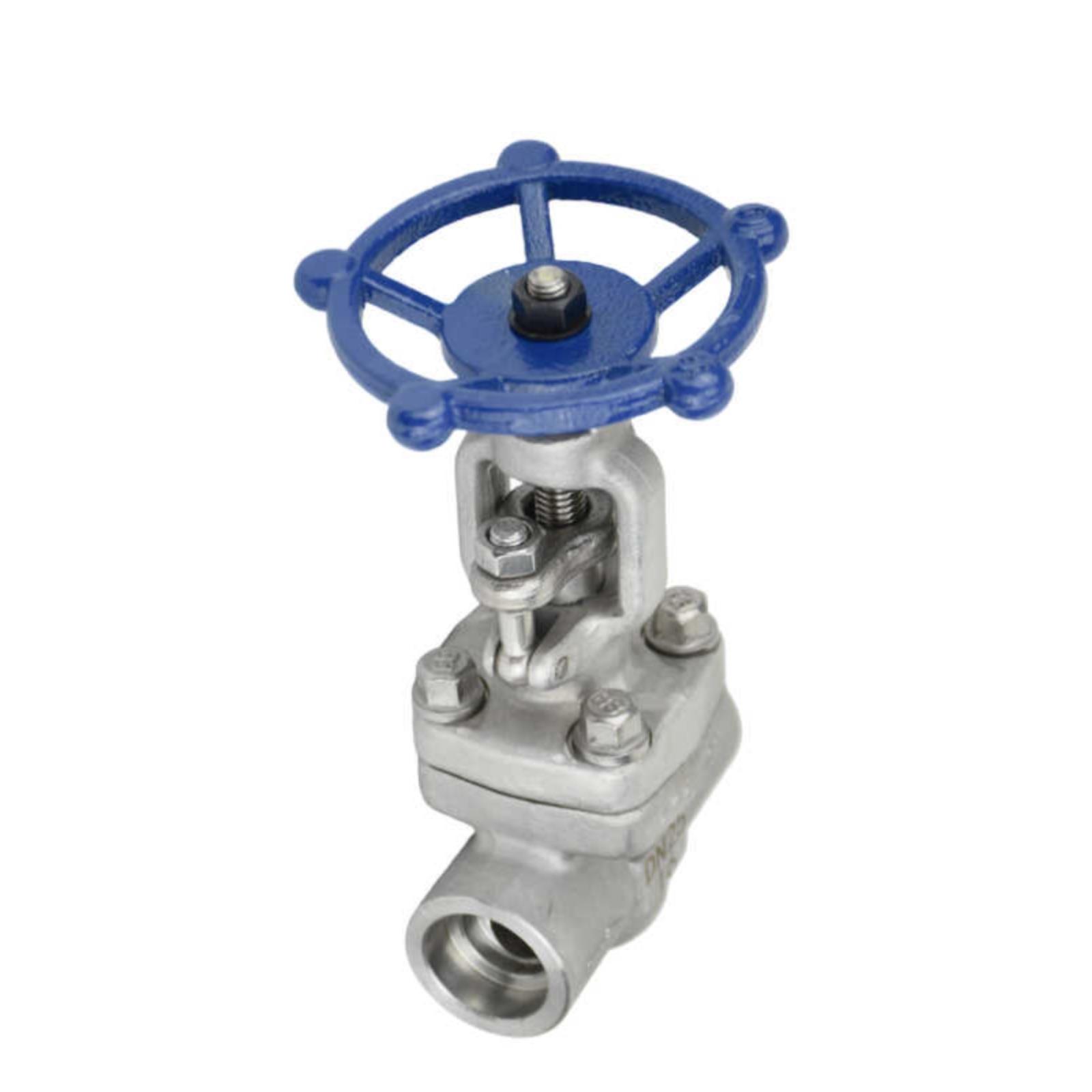 J61W/H-16/25P/800LB高温蒸汽304/316不锈钢锻钢对焊承插焊截止阀