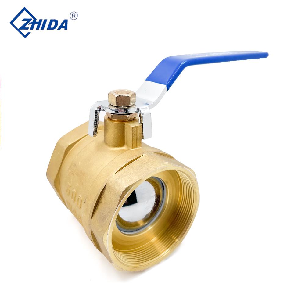 志大铜球阀 内螺纹大口径铜阀门加厚 2.5寸 3寸 4寸 DN65 80 100