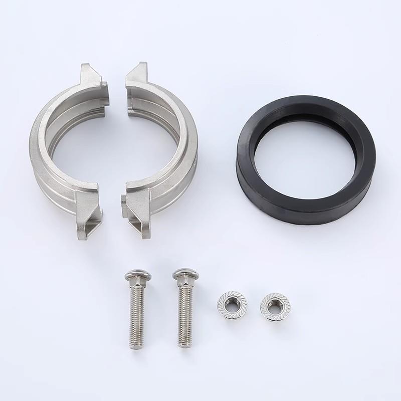 304不锈钢拷贝林卡箍 哈夫节抱箍 沟槽式卡箍 消防水污水处理管箍