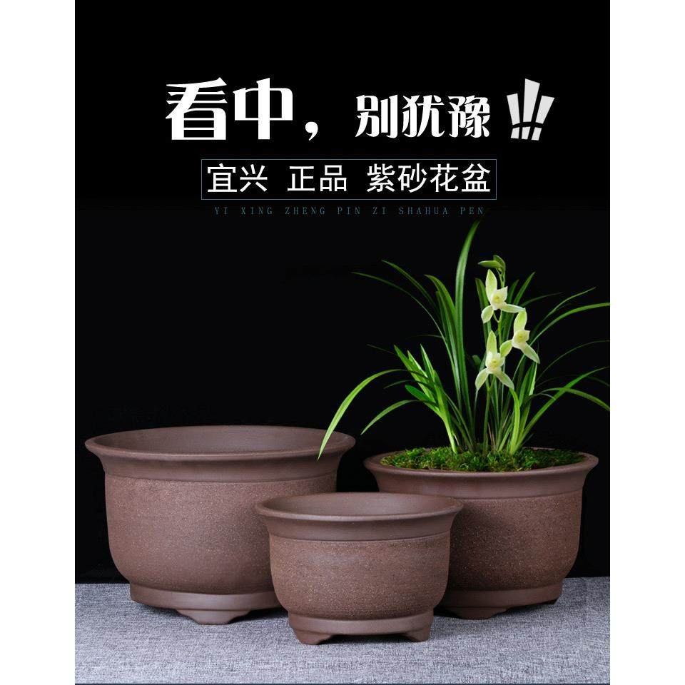 宜兴特大紫砂花盆特价清仓绿萝盆景多肉种菜兰花盆圆口超大陶瓷盆,宠物/宠物食品及用品,宠物推车,淘宝优惠券,粉丝福利购,淘宝优惠卷