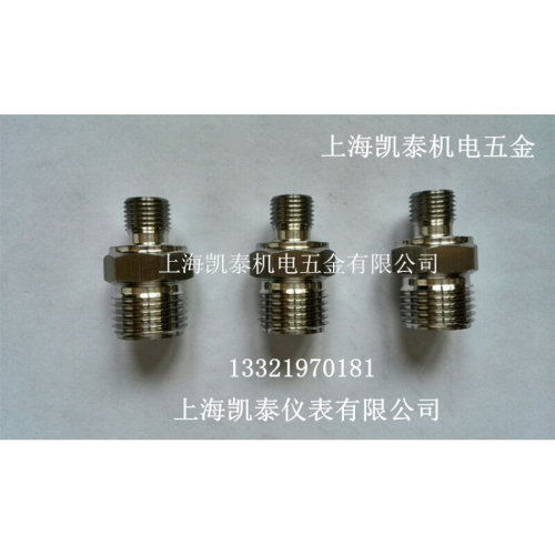 。304不锈钢外丝变径接头2分1/4转M8 M10 M12 M14 M16 M18 M20 M2