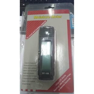 123 CEM华盛昌木材测湿仪纸张箱木地板建筑材料水分测试仪DT