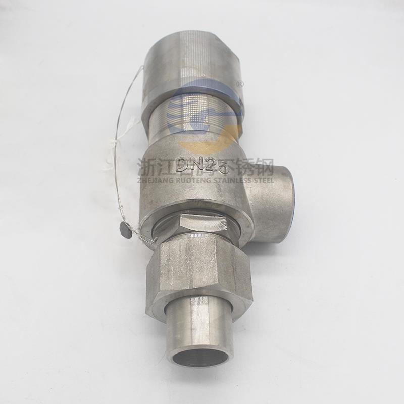 A21W F Y-16P/25P 304不锈钢弹簧微启式安全阀 A21H-16C/40C DN15