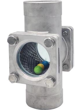 304不锈钢焊接浮球视镜 SG05-FQ61F-16P方盖水流指示器直通窥视窗