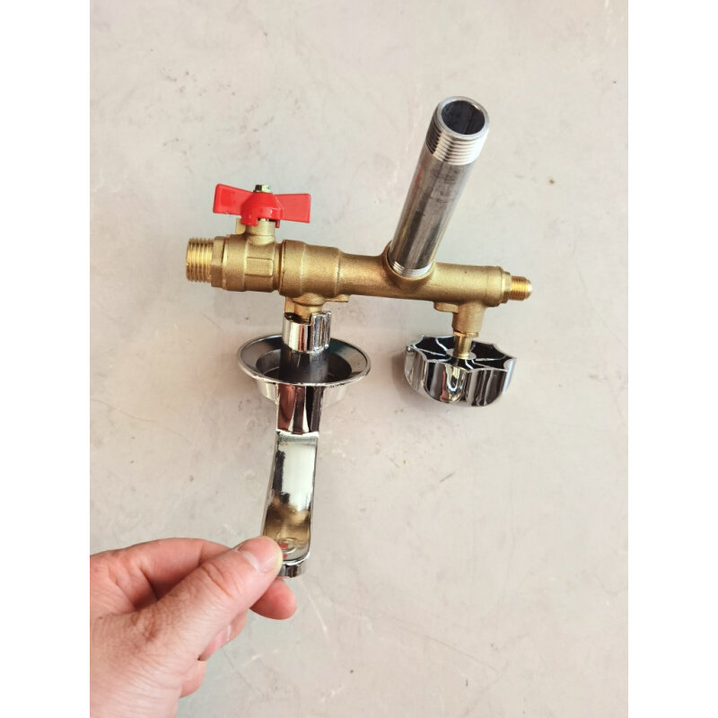 。炒灶炒炉煤气灶点火阀开关阀组合气阀开关配件调火开关阀门图片