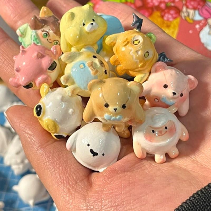 蛋仔派对免烤万能石塑粘土diy材料包儿童手工制作套装橡皮泥黏土