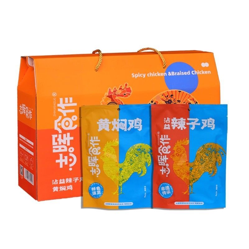 云南曲靖特产正宗沾益辣子鸡黄焖真空包装袋装香辣即食零食