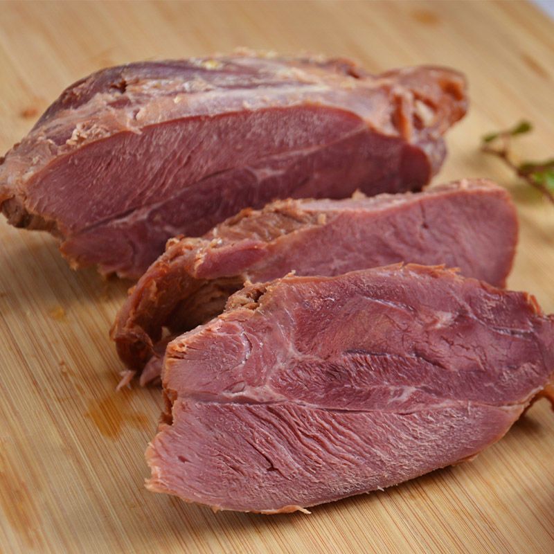 新鲜清真五香熟牛肉半斤一袋减脂健身黄牛肉熟食真空卤味开袋即食