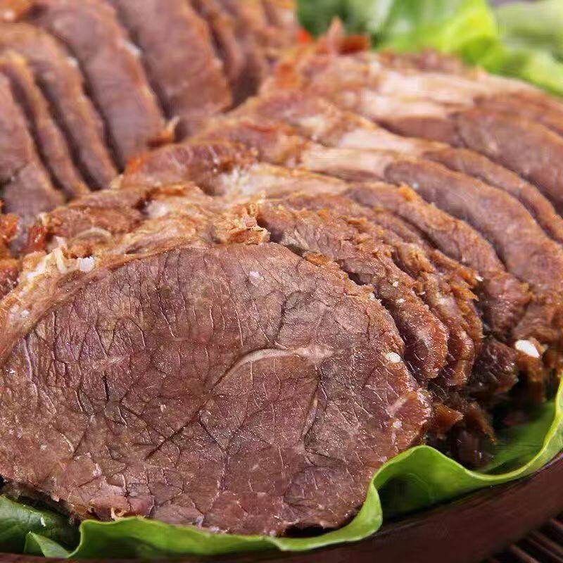 (6包特价)酱牛肉大块熟牛肉五香酱卤牛肉休闲健身真空开袋即食