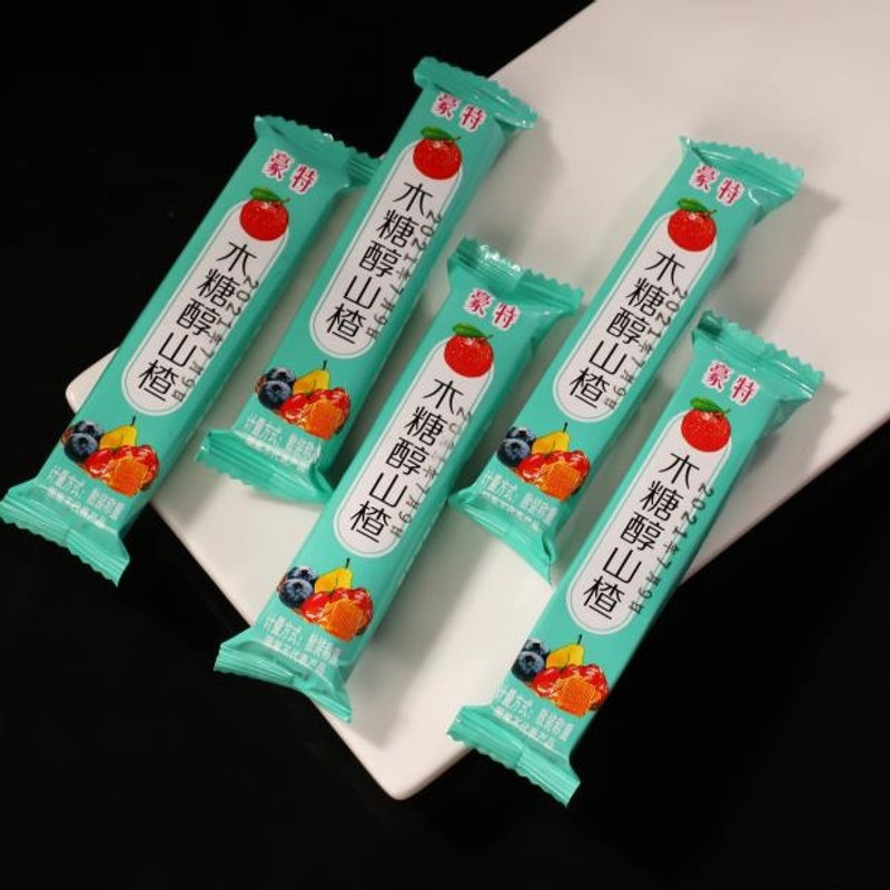 木糖醇山楂条独立包装0脂山楂条山楂卷老人儿童休零食批发
