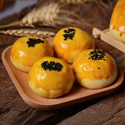 糖人专用主食代餐低脂低卡低负担无糖无添加剂0反式脂肪酸减肥解馋小零食海鸭蛋蛋黄酥糕点流心酥咸鸭蛋月饼中秋节礼品网红糕点心