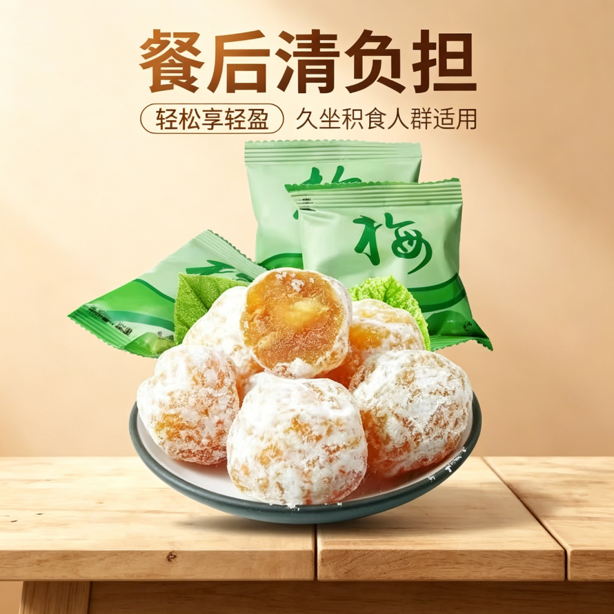 青梅酵素梅瘦减身肥燃脂解馋小零食西梅排便果冻方便净果轻食排宿便加强版排油清肠排毒低脂清垃圾专用低热量增四季果女神清净刮油