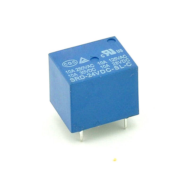 继电器 24V T73 SRD-24VDC-SL-C 5脚  (5只)