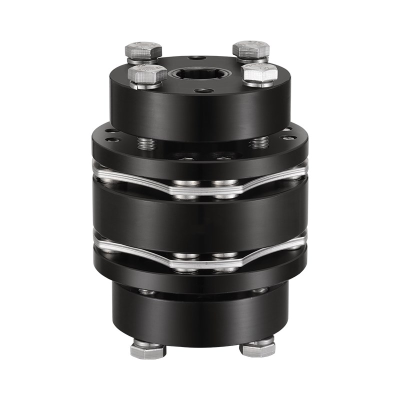 45钢8颗螺丝单双膜片联r轴器DBL夹紧型电机DJM大扭矩簧片铝连轴器