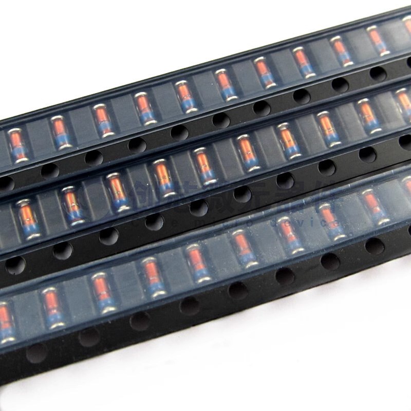 贴片稳压二极管包LL34 1/2W常用15种3v24v各20个   含有1N4148