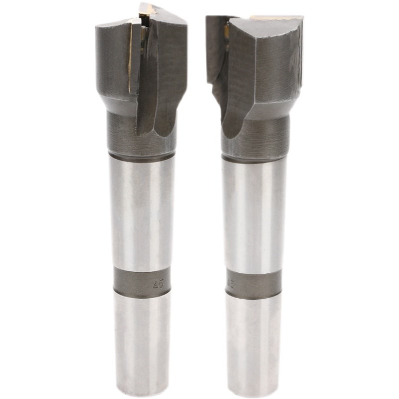 镶合金YG锥柄2刃键槽铣刀过中心12 18.5 24 25 28 30 45 60 70 80