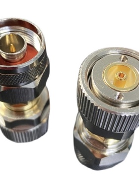 平头APC7mm转N公头 APC7转N公测试头 高频转接头网络分析仪器校准