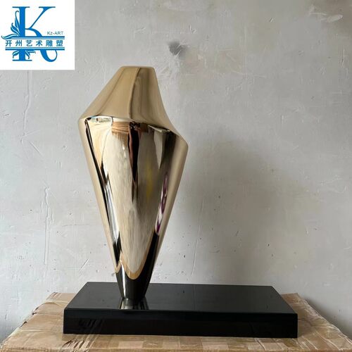 简约雕塑大堂玄关客厅摆件现代轻奢艺术品售楼处抽象雕塑创意装置