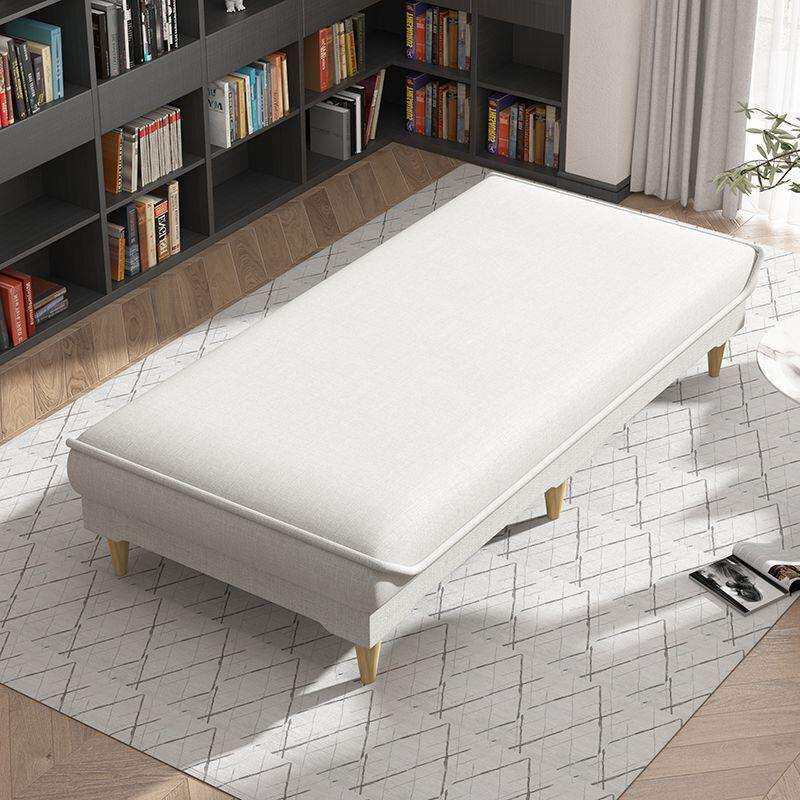 阳台沙发床贵妃榻单人床懒人躺椅脚踏出租房可坐凳加宽拼接床