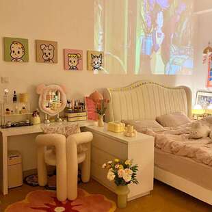 奶油梳妆北欧网红化妆设计师美甲店餐椅家用卧室靠背轻奢梳妆台椅