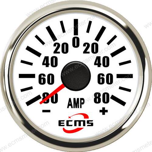 ECP工程机械设备车用船用船舶游艇指针电流表80A