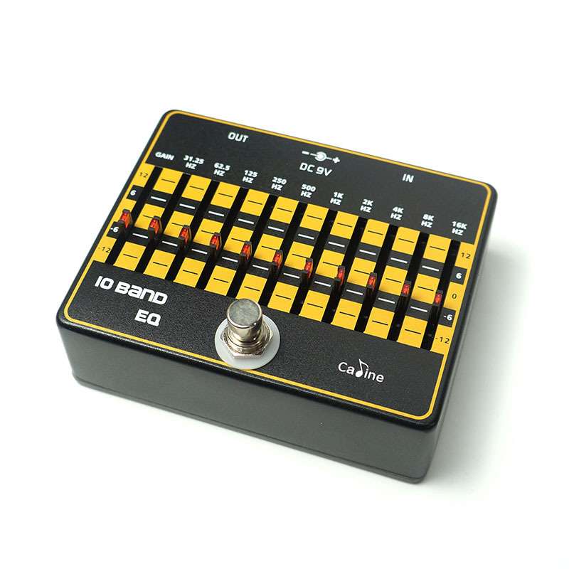 卡铃CL 10路均衡效果器电吉他单块EQ十段调节独角兽M108 乐器配件