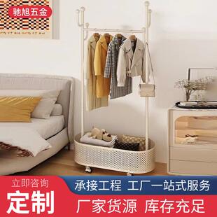 仙人掌衣架带轮落地卧室挂衣架移动多功能家用衣服简易轻奢衣帽架