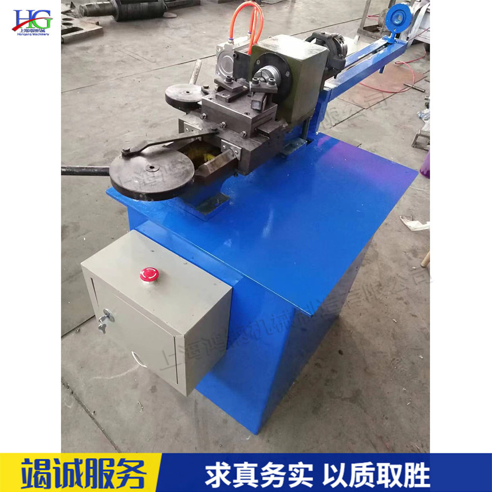 铁管管端封头机 金属封口圆管缩管机 钢管旋压机