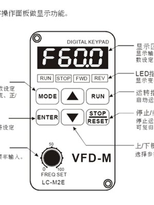 品全新通用变频器 VFD004M21A VFDM VFD007M21A VFD VFD015M21A新