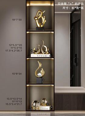 高档轻奢陶瓷摆饰开 业家居招财工艺礼品摆室饰酒柜电视柜现代厅