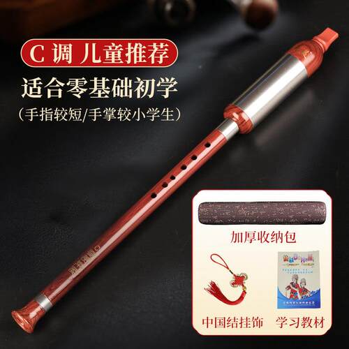 高档奇巴美专业巴乌乐器B小学生C调降调儿童专用初学演奏级树脂竖