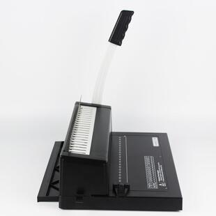 夹条装 新品 手动疏式 厂销C12M打孔机装 订机办公用胶圈装 订机