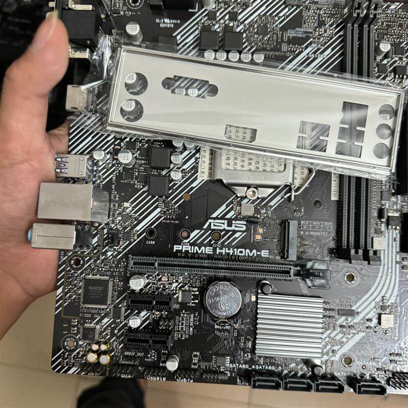 【议价】充新华硕h410m-e h410m-d 支持十代cpu h4